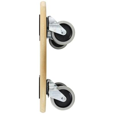 TOOLCRAFT TO-8997048 Transportroller Laadvermogen (max.): 200 kg 380 mm x 380 mm x 105 mm Aantal rollers 4