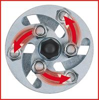 KS Tools 1503194 Poelietrekker voor riemschijf Aantal haken: 3 - thumbnail