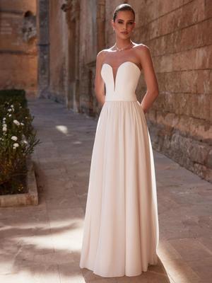 Bianco Evento Mirabela Bruidsrok | Maat: S