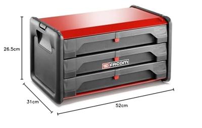 Facom gereedschapskoffer 3 laden - BT.203
