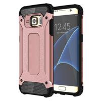 Voor Samsung Galaxy S7 Edge / G935 hard Armor TPU + PC combinatie hoesje (grijs) - thumbnail