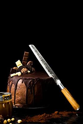 FORGED - Olive Forged - Broodmes handgesmeed Olijfhout - thumbnail