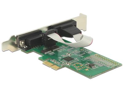 Delock 89555 2 poorten Seriële interfacekaart PCI-Express, RS232 PCIe x1 Delock 89555 2 poorten Seriële interfacekaart PCI-Express, RS232 PCIe x1