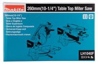 Makita LH1040F Verstek- en afkortzaag 1650 W 260 mm 30 mm - thumbnail