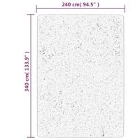 Vloerkleed PAMPLONA shaggy hoogpolig modern 240x340 cm groen - thumbnail