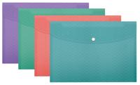 Esselte Colour'Breeze projectomslag A4, PP, assorti, pak van 4 - thumbnail