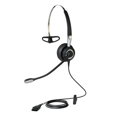 Jabra BIZ 2400 II Over Ear headset Kabel Mono Zwart Ruisonderdrukking (microfoon), Noise Cancelling Telefoon