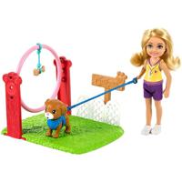 Otto Simon Barbie chelsea tienerpopje can be hondentrainer chelsea speelset - thumbnail