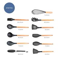 Krumble Siliconen spatel keukenset 11-delig - thumbnail