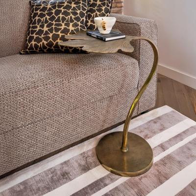 Richmond Bijzettafel 'June' 51 x 49cm, kleur Brushed Gold