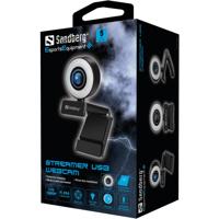 Sandberg 134-21 webcam 2 MP 1920 x 1080 Pixels USB 2.0 Zwart - thumbnail