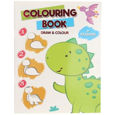 Leer Tekenen Kleurboek met Stickers
