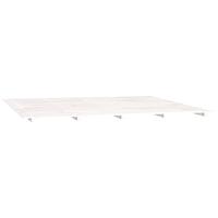 Bedframe massief grenenhout wit 180x200 cm - thumbnail