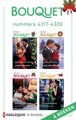 Bouquet e-bundel nummers 4317 - 4320 - Lynne Graham, Heidi Rice, Fleur van Ingen, Natalie Anderson - ebook