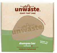 Unwaste Shampoo bar koffieolie 1 Stuks - thumbnail