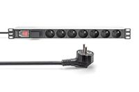 Digitus DN-95407-FR energiedistributie 7 AC-uitgang(en) 1U - thumbnail