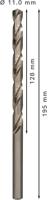 Bosch Accessories 2608596833 HSS Metaal-spiraalboor 11 mm Gezamenlijke lengte 195 mm Geslepen DIN 340 Cilinderschacht 5 stuk(s) - thumbnail