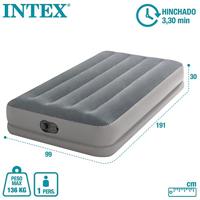 Intex 64122np pillow rest raised luchtbed 99x191x42 cm zwart - thumbnail