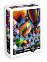 Puzzel - SENTOSPHERE - Calypto - 1000 stukjes - Heteluchtballonnen - Zijdezachte afwerking - Geschikt voor kinderen vanaf 9 jaar - thumbnail