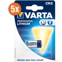 Voordeelpak van 5 x Varta Photo Lithium batterijen CR2 - thumbnail