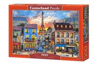 Selecta Castorland legpuzzel streets of paris, 500st. - thumbnail