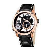 Horlogeband Jaguar J631-2 / J631-3 Leder Zwart 24mm - thumbnail