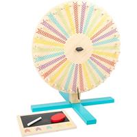 Small Foot houten rad van fortuin, 4dlg. - thumbnail