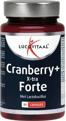 Lucovitaal Cranberry+ X-tra 30Capsules Lucovitaal Cranberry+ X-tra 30Capsules