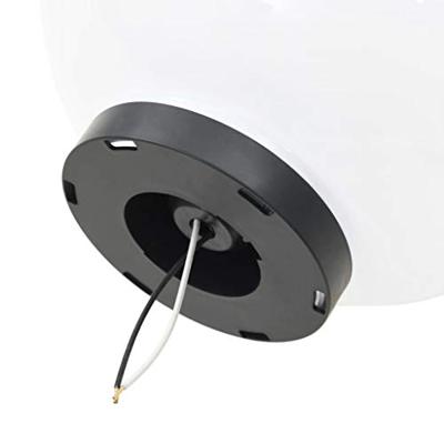 LED-wandlampen solar rond zilver 12 st
