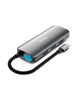 Urban Factory USB-C Hub MHC55UF Grijs - thumbnail