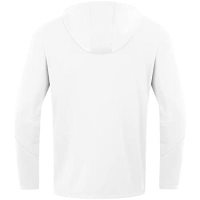 JAKO 6823D Jas Met Kap Power Dames - Wit/Rood - 34