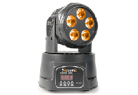 BeamZ MHL90 Mini wash LED moving-head 5x 18W RGBAW-UV - thumbnail