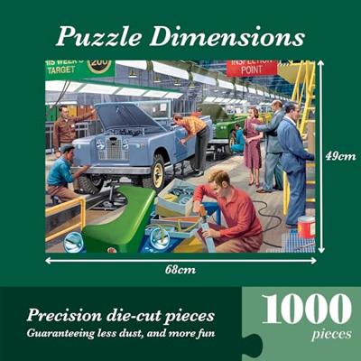 The Car Factory Puzzel 1000 stukjes
