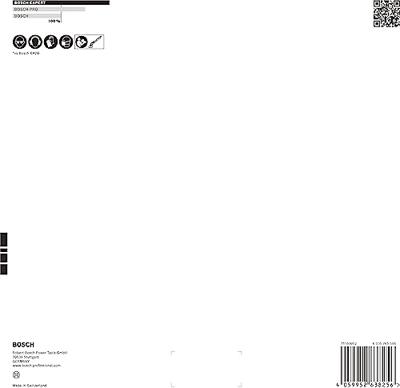 Bosch Accessories 2608901677 Schuurpapier voor wand- en plafondschuurmachine Korrelgrootte (num) 40, 80, 120, 180 (Ø) 225 mm 6 stuk(s)