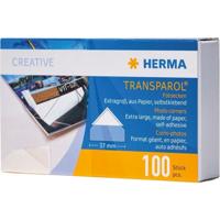 Herma Transparol fotohoeken groot 2 stroken 100 st. - thumbnail