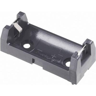 Keystone Electronics 1029 Batterijhouder Aantal cellen: 1 2/3 AA Doorsteekmontage THT (l x b x h) 43 x 18 x 15 mm