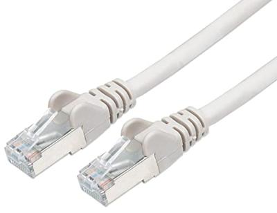 Intellinet 735735 RJ45 Netwerkkabel, patchkabel CAT 6 S/FTP 7.50 m Wit Vergulde steekcontacten 1 stuk(s)