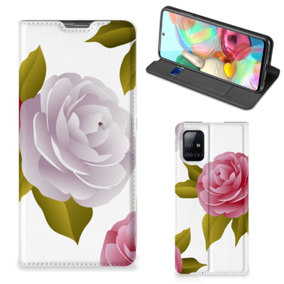 Samsung Galaxy A71 Smart Cover Roses Samsung Galaxy A71 Smart Cover Roses