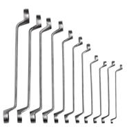 Bahco Ringsteeksleutelset | roestvaststaal | metrisch | doorgezet - 11-delig - SS011-11-3 - thumbnail