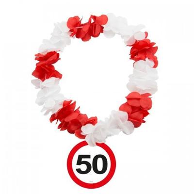 Hawaii krans verkeersbord 50