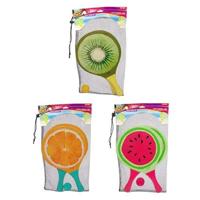 Toi-Toys Strand tennisset fruit, 3dlg. - thumbnail