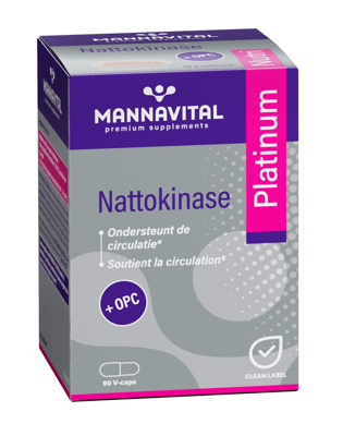 MannaVital Nattokinase Platinum Capsules