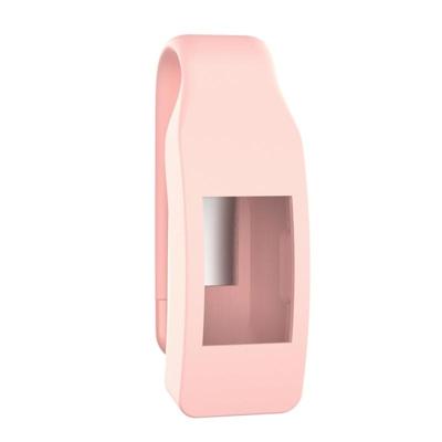 Slimme horloge silicone clip knop beschermende case voor Fitbit Inspire HR (roze) Slimme horloge silicone clip knop beschermende case voor Fitbit Inspire HR (roze)