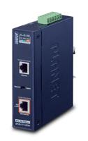 Planet IP30, Industrial Single-Port 10/100/1000Mbps 802.3bt Ultra, IPOE-171-95W (10/100/1000Mbps 802.3bt Ultra PoE Injector (95 Watts, PoH, Legacy Mode Support, PoE Usage LED, -40 to 7 5) - thumbnail