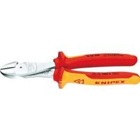 KNIPEX kracht-zijsnijtang 7406180 kniptang (rood/geel) - thumbnail