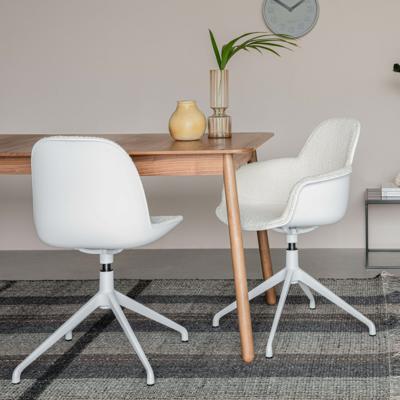 Zuiver Uitschuifbare Eettafel 'Glimps' Essenhout, kleur Naturel