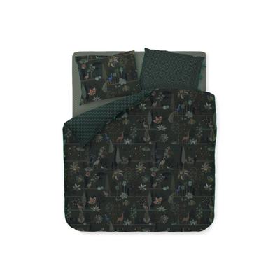 Pip Studio Pip Studio Alberi Dekbedovertrek Donkergroen 200x200/220 cm