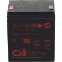 CSB Battery HR 1227W high-rate Loodaccu 12 V 6.2 Ah Loodvlies (AGM) (b x h x d) 90 x 106 x 70 mm Kabelschoen 6.35 mm, Kabelschoen 4.8 mm Onderhoudsvrij, - thumbnail