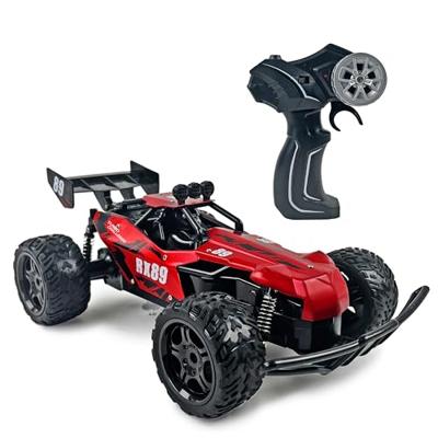 Auto met afstandsbediening - TURBO CHALLENGE - RX Car 89 093721 - Rood - 1/12 - Inclusief oplaadbare batterij en batterijen - Metaal - thumbnail