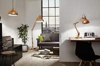 Eglo Design vloer leeslampBorgillo roodkoper - 94705 - thumbnail
